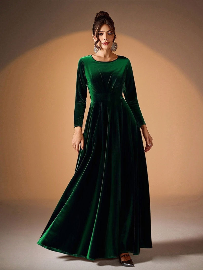 Béatrice | Maxi Dress with Long Sleeves – view 4