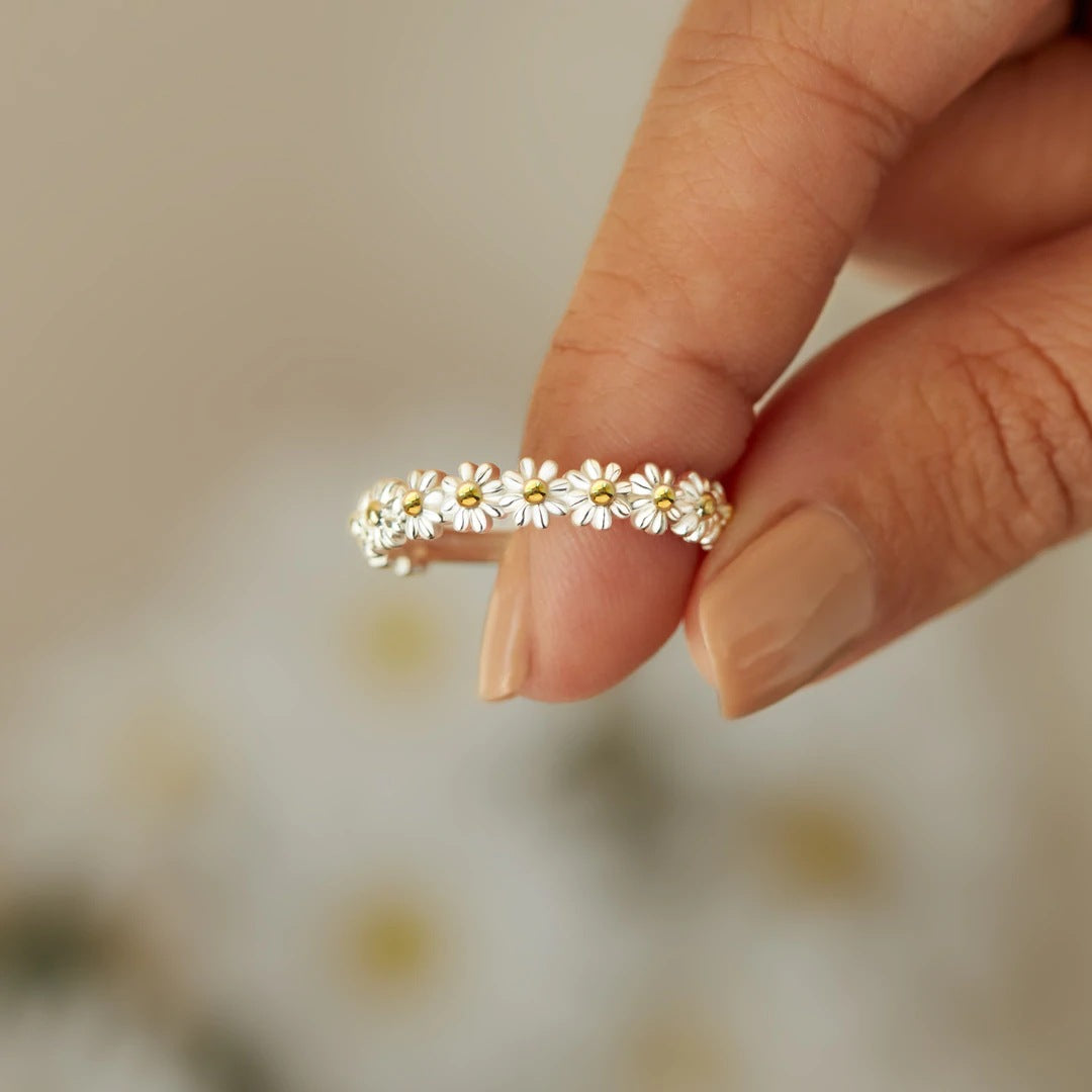 Opulent Floral Garden Ring – view 3