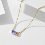 Livia – Silver Necklace Featuring Delicate Small Pendant – view 9