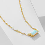 Livia – Silver Necklace Featuring Delicate Small Pendant – view 10