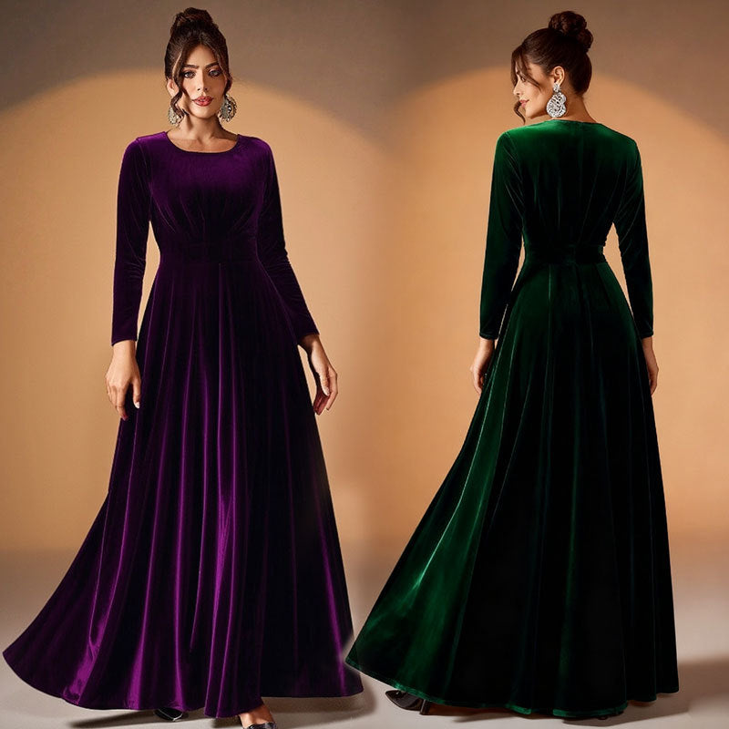 Béatrice | Maxi Dress with Long Sleeves – view 7