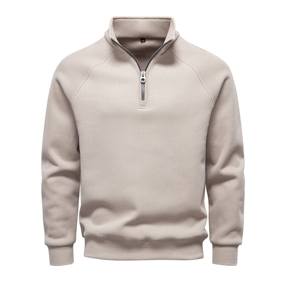 Owen | High-Collar Fleece Vest – view 2