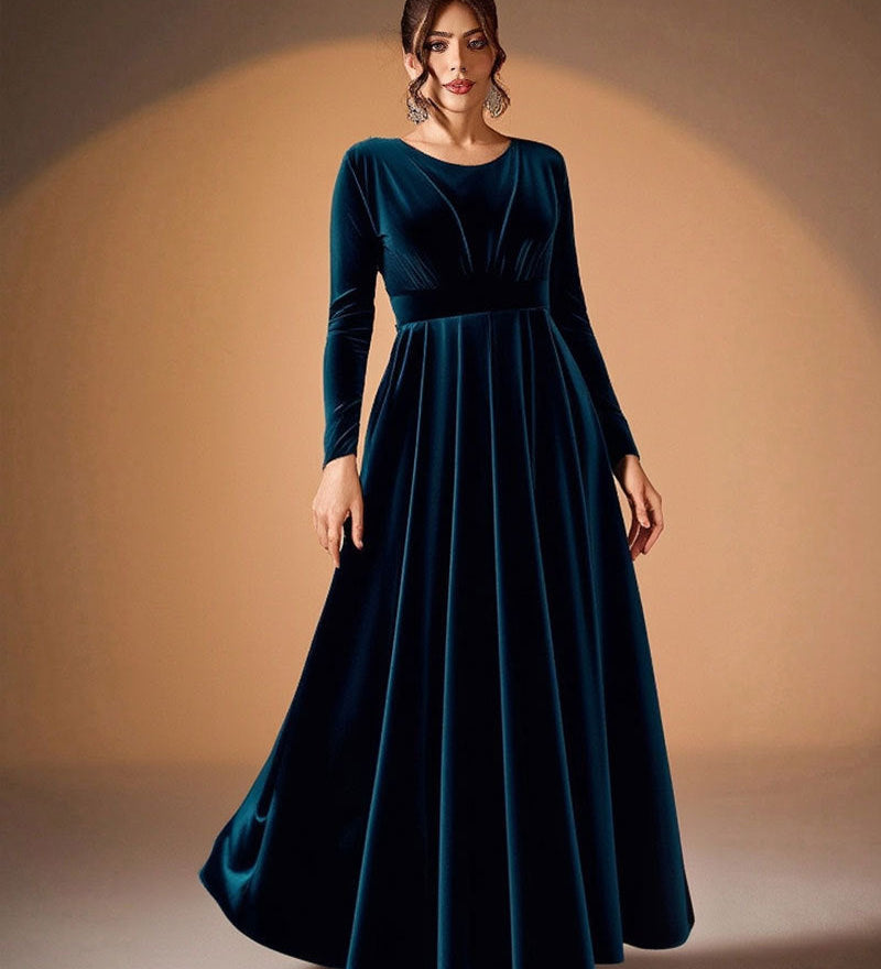 Béatrice | Maxi Dress with Long Sleeves – view 9