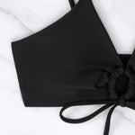Clotilde | Front Knot Two-Piece Bikini Set – view 11