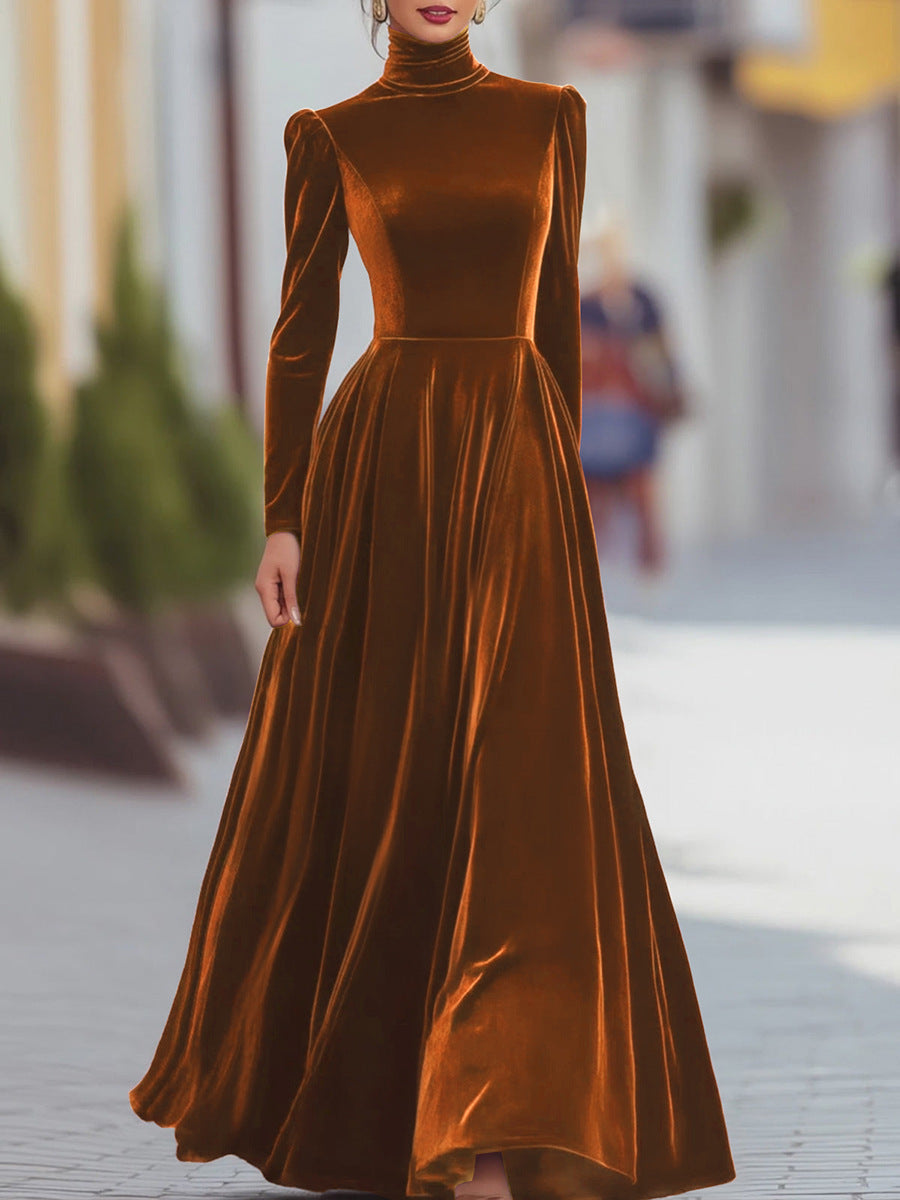 Éléonore | Maxi Dress with High Neck – view 4