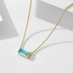 Livia – Silver Necklace Featuring Delicate Small Pendant – view 12