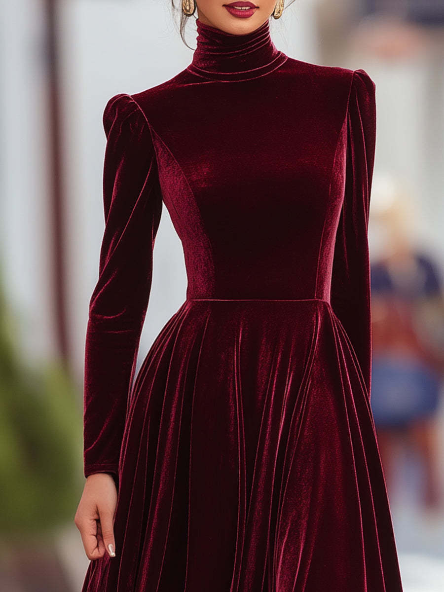 Éléonore | Maxi Dress with High Neck – view 6