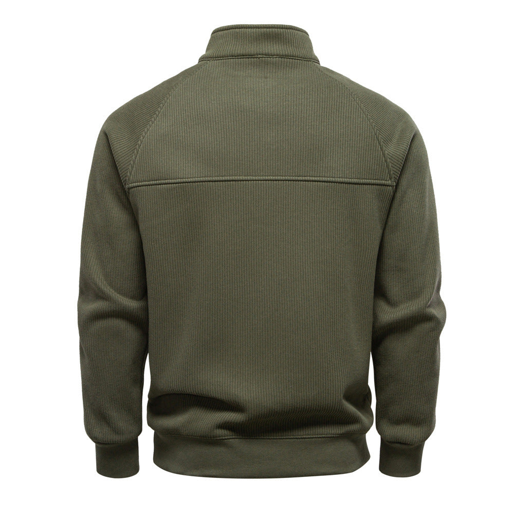 Owen | High-Collar Fleece Vest – view 6
