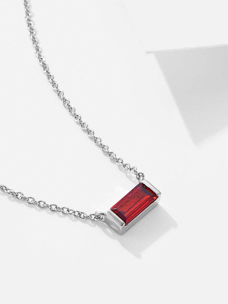 Livia – Silver Necklace Featuring Delicate Small Pendant – view 19