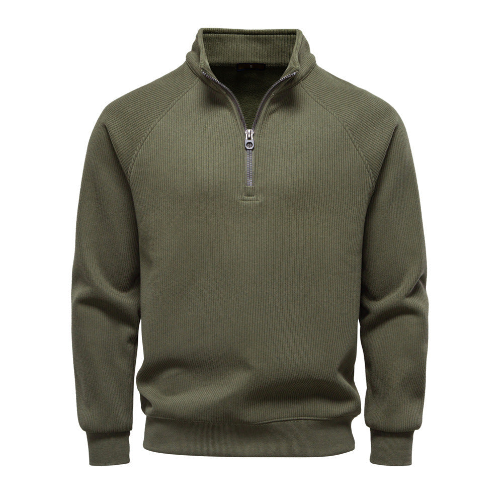 Owen | High-Collar Fleece Vest – view 5