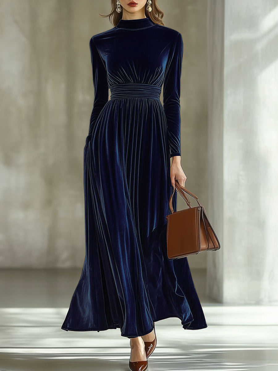 Marie | Pleated Maxi Dress – view 8