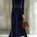 Marie | Pleated Maxi Dress – view 8