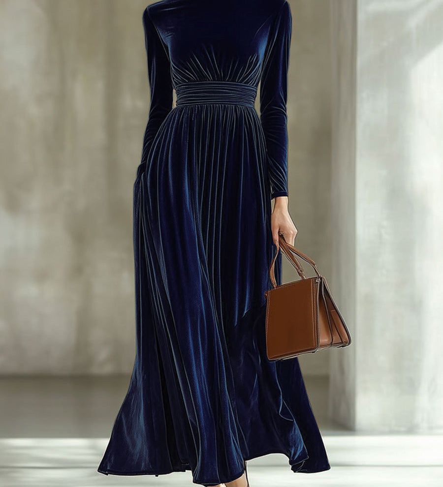 Marie | Pleated Maxi Dress – view 8