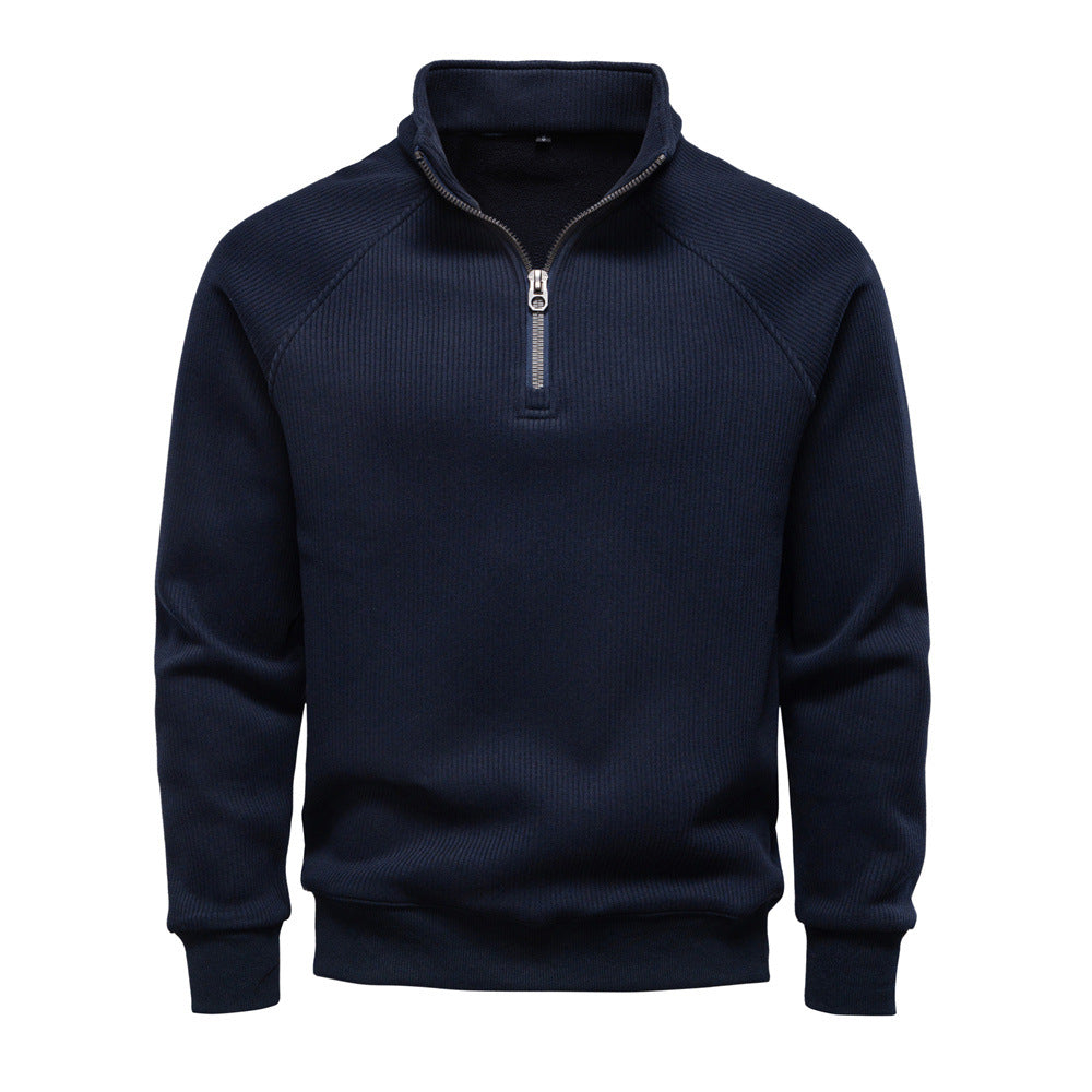 Owen | High-Collar Fleece Vest