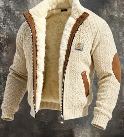 Stjepan | Stylish Jacket with Colorful Collar