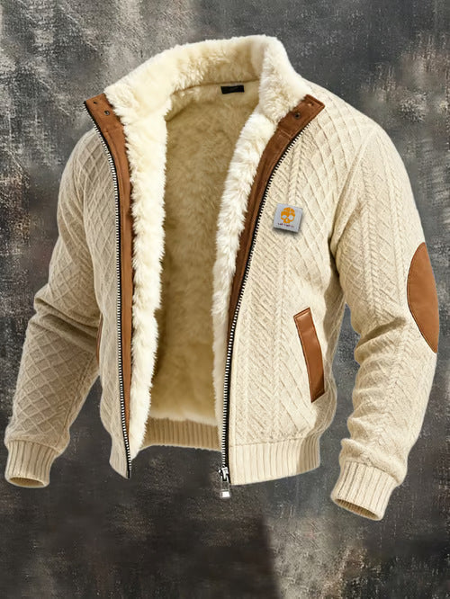 Stjepan | Stylish Jacket with Colorful Collar