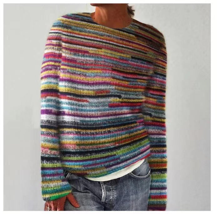 Carola | Relaxed Fit Patterned Sweater