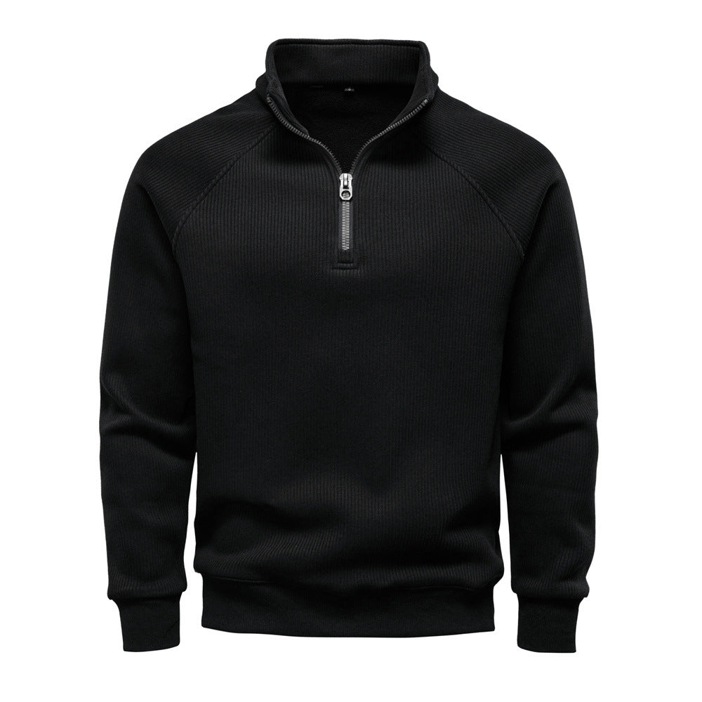 Owen | High-Collar Fleece Vest – view 3