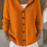Darienne hooded knit cardigan, sixth colourway | Ellie Dublin