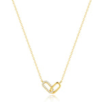Karine – Elegant Silver Necklace Featuring a Petite Circular Pendant
