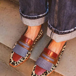 Zelda - Chic Leopard Print Moccasins – view 3