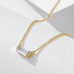 Livia – Silver Necklace Featuring Delicate Small Pendant – view 13