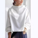 Lisa | Stylish High-Neck Casual Top – view 5