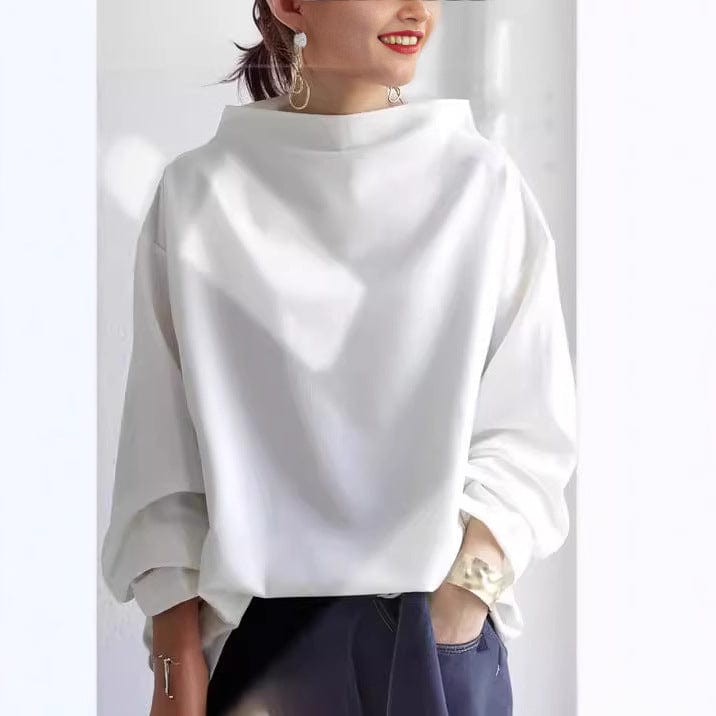 Lisa | Stylish High-Neck Casual Top – view 5