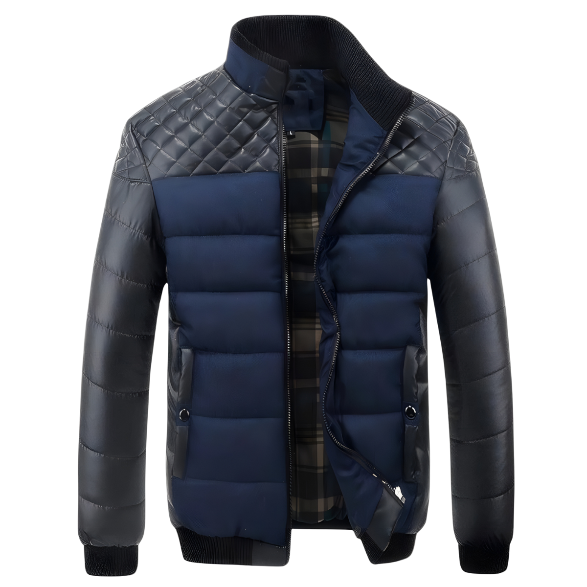 Félix™ | Dual Material and Fabric Jacket