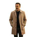Jonas | Checkered Overcoat