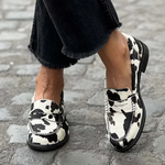 Claria - Stylish Printed Loafers – view 2