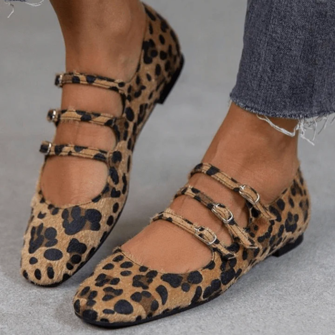 Angelie - Leopard Pattern Footwear – view 2