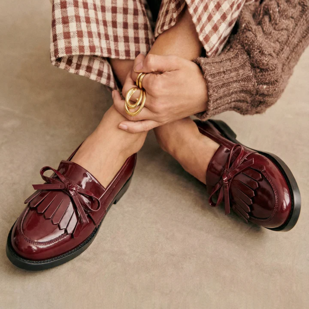 Cordelia - Chic Bow-Embellished Moccasins – view 2