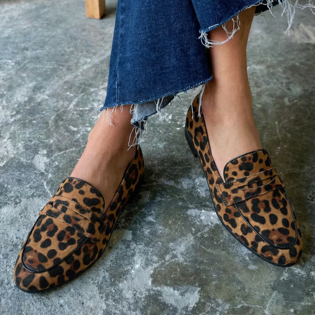 Azariah - Striking Leopard Print Footwear – view 2
