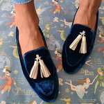 Celestia - Chic Fringe Loafers – view 2
