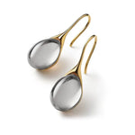 Crystal Earrings in Gold and Silver – view 6