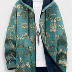 Fiadh blooming branch hooded cardigan for women | Ellie Dublin