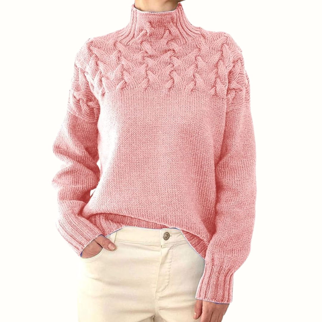 Elena | Cozy Turtleneck Sweater – view 7