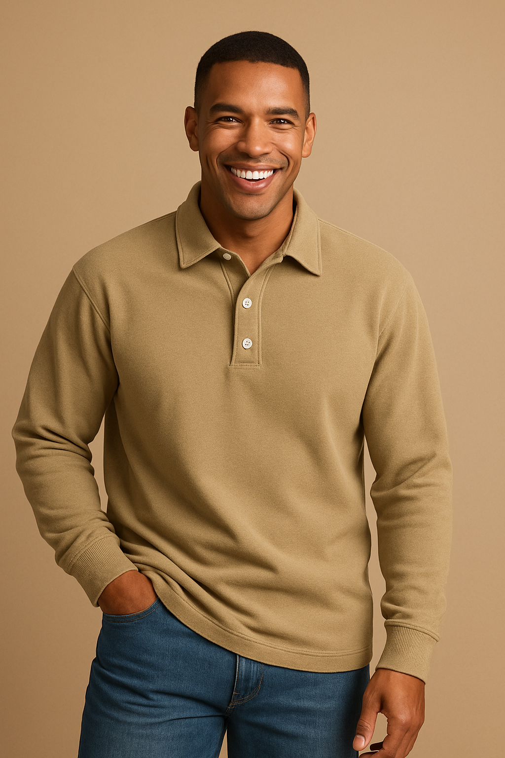 Marko | Long Sleeve Retro Grad T-Shirt – view 2