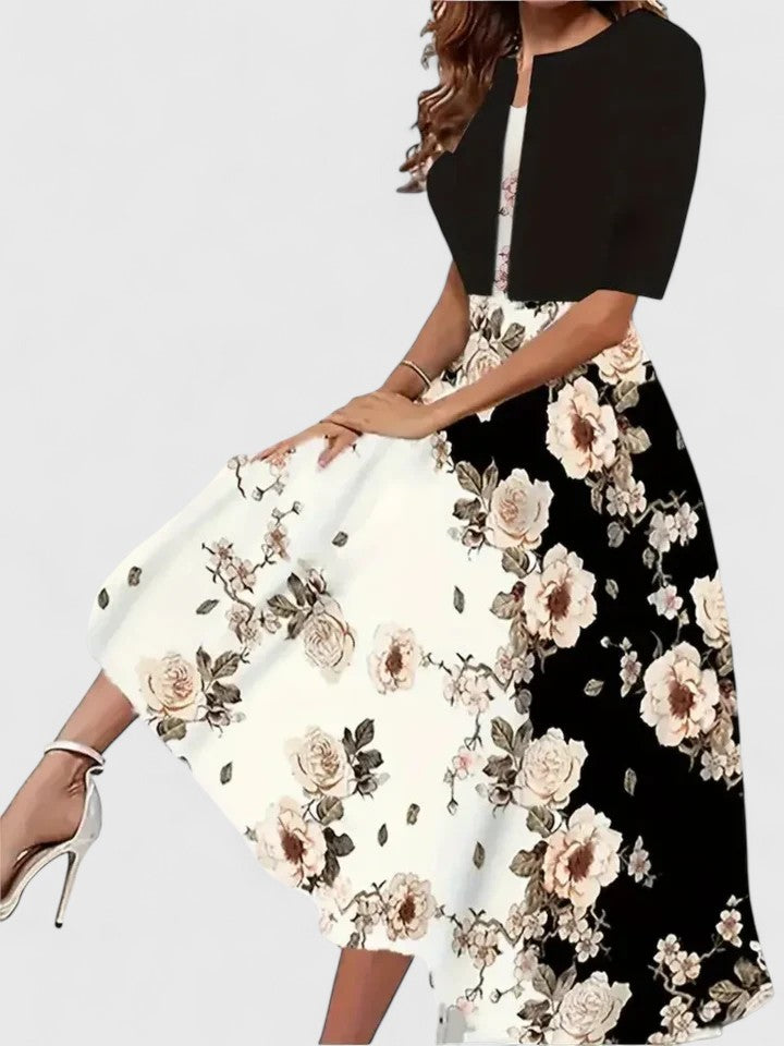 Chantal | Elegant Midi Dress – view 4