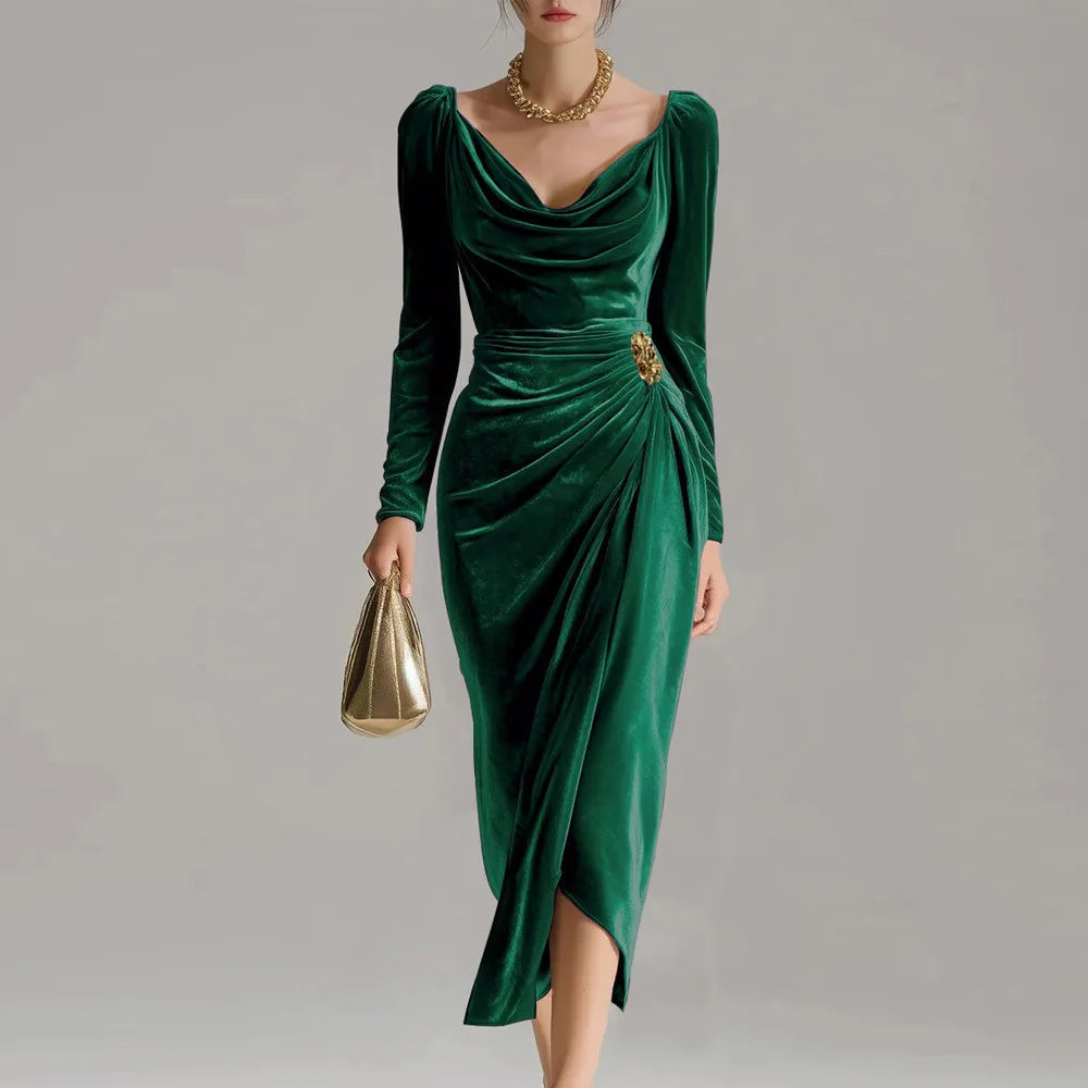 Sandra | Elegant Midi Dress – view 3