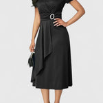 Zhyrelle | Elegant Midi Dress – view 2
