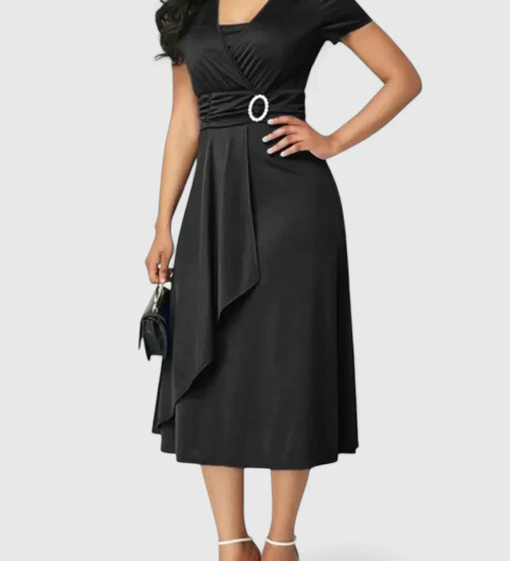 Zhyrelle | Elegant Midi Dress – view 2