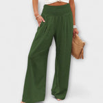 Chloé | Relaxed Fit Wide-Leg Pants – view 8