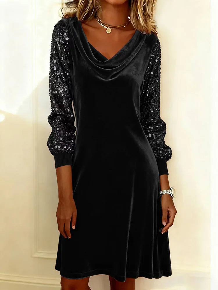 Sophie | Sparkling Sleeve Dress – view 4