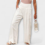 Chloé | Relaxed Fit Wide-Leg Pants – view 12