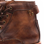 Fanum | Vintage-Inspired Men's Rounded Toe Boots – view 7