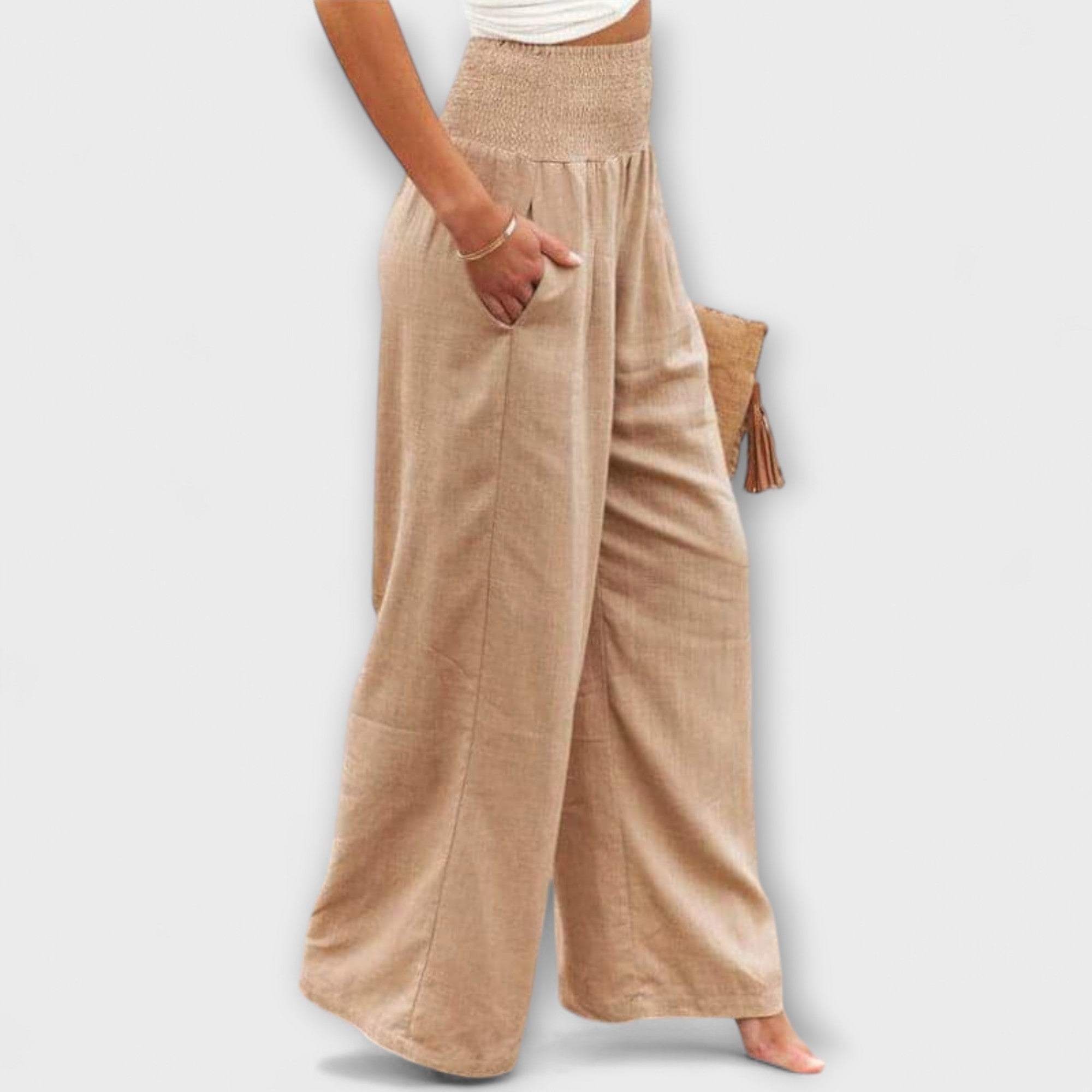 Chloé | Relaxed Fit Wide-Leg Pants – view 2