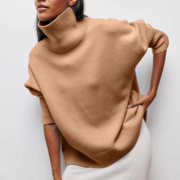 Nina | Premium Roll Neck Sweater – view 5