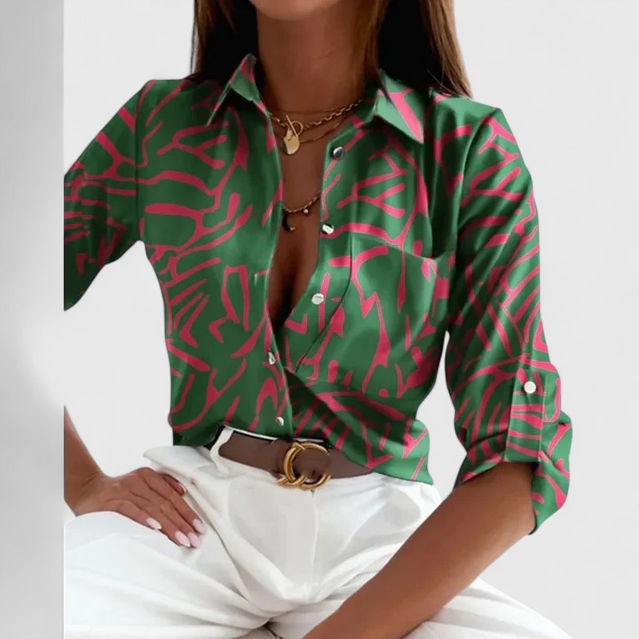 Élodie | Chic Long Sleeve Top – view 2